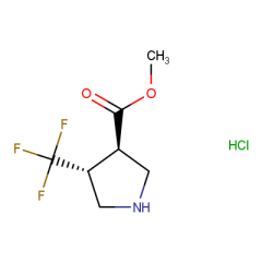 methyl (3R,4R)-4-(trifluoromethyl)pyrrolidine-3-carboxylate hydrochloride