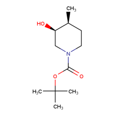 tert-butyl (3S,4S)-3-hydroxy-4-methyl-piperidine-1-carboxylate