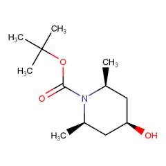 tert-butyl (2R,4r,6S)-rel-4-hydroxy-2,6-dimethylpiperidine-1-carboxylate