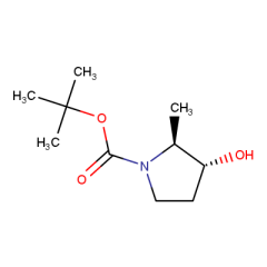 tert-butyl (2S,3R)-3-hydroxy-2-methylpyrrolidine-1-carboxylate