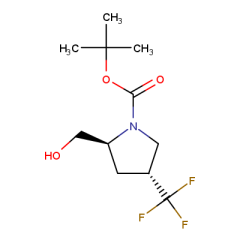 tert-butyl (2S,4R)-2-(hydroxymethyl)-4-(trifluoromethyl)pyrrolidine-1-carboxylate