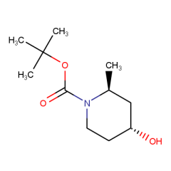 tert-butyl (2S,4R)-4-hydroxy-2-methylpiperidine-1-carboxylate