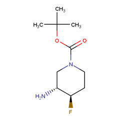 tert-butyl (3R,4R)-3-amino-4-fluoropiperidine-1-carboxylate