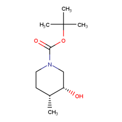 tert-butyl (3R,4R)-3-hydroxy-4-methylpiperidine-1-carboxylate
