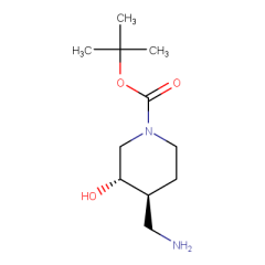 tert-butyl (3S,4S)-4-(aminomethyl)-3-hydroxypiperidine-1-carboxylate
