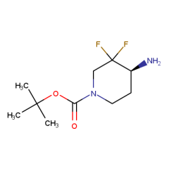 tert-butyl (4S)-4-amino-3,3-difluoropiperidine-1-carboxylate