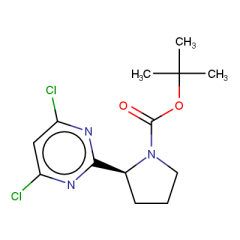 tert-butyl 2-(4,6-dichloropyrimidin-2-yl)pyrrolidine-1-carboxylate