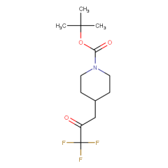 tert-butyl 4-(3,3,3-trifluoro-2-oxopropyl)piperidine-1-carboxylate