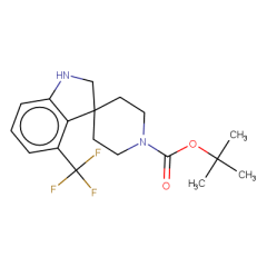 tert-butyl 4-trifluoromethylspiro[indoline-3,4'-piperidine]-1'-carboxylate