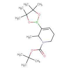 tert-butyl 6-methyl-5-(4,4,5,5-tetramethyl-1,3,2-dioxaborolan-2-yl)-1,2,3,6-tetrahydropyridine-1-carboxylate