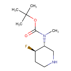 tert-butyl N-[(3R,4R)-4-fluoropiperidin-3-yl]-N-methylcarbamate