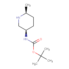 tert-butyl N-[(3R,6S)-6-methylpiperidin-3-yl]carbamate