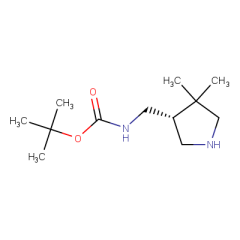 tert-butyl N-[(4,4-dimethylpyrrolidin-3-yl)methyl]carbamate