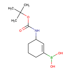 (3-{[(tert-butoxy)carbonyl]amino}cyclohex-1-en-1-yl)boronic acid