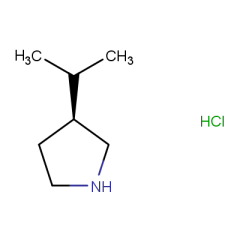(3S)-3-(propan-2-yl)pyrrolidine hydrochloride