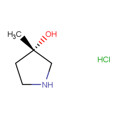 (3S)-3-methylpyrrolidin-3-ol hydrochloride