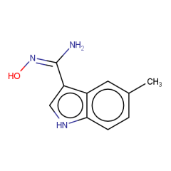 (E)-N'-hydroxy-5-methyl-1H-indole-3-carboximidamide