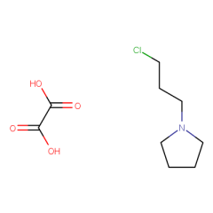 1-(3-chloropropyl)pyrrolidine oxalate