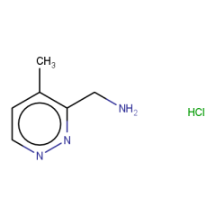 1-(4-methylpyridazin-3-yl)methanamine hydrochloride