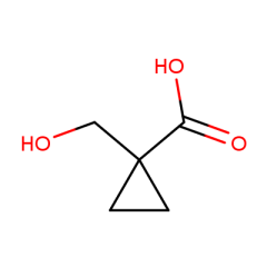1-(hydroxymethyl)cyclopropane-1-carboxylic acid