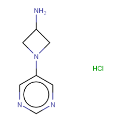 1-(pyrimidin-5-yl)azetidin-3-amine hydrochloride