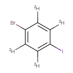 1-bromo-4-iodo(H)benzene
