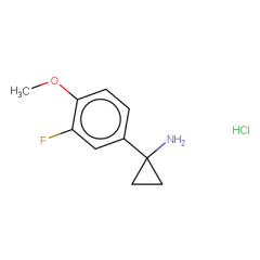 1(3fluoro4methoxyphenyl)cyclopropan1amine  hydrochloride