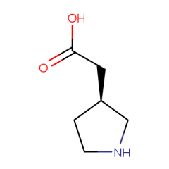 2-[(3S)-pyrrolidin-3-yl]acetic acid