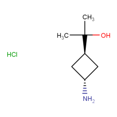 2-[trans-3-aminocyclobutyl]propan-2-ol hydrochloride