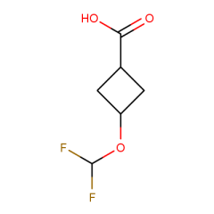 3-(difluoromethoxy)cyclobutane-1-carboxylic acid