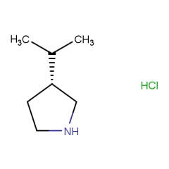 3-(propan-2-yl)pyrrolidine hydrochloride