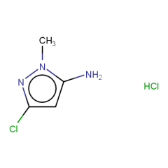 3-chloro-1-methyl-1H-pyrazol-5-amine hydrochloride