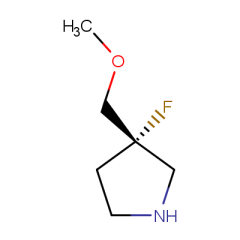3-fluoro-3-(methoxymethyl)pyrrolidine