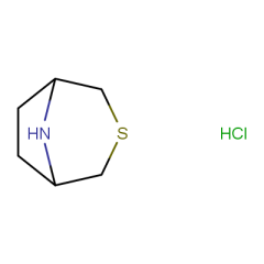 3-thia-8-azabicyclo[3.2.1]octane hydrochloride