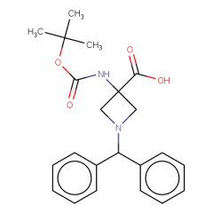 3-{[(tert-butoxy)carbonyl]amino}-1-(diphenylmethyl)azetidine-3-carboxylic acid
