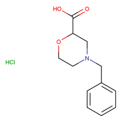 4-benzylmorpholine-2-carboxylic acid hydrochloride
