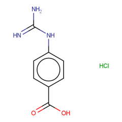 4-carbamimidamidobenzoic acid hydrochloride