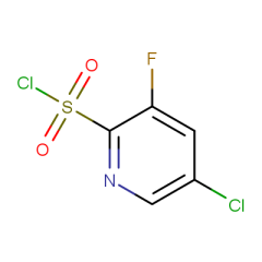 5-chloro-3-fluoropyridine-2-sulfonyl chloride