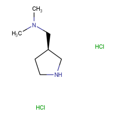 dimethyl({[(3R)-pyrrolidin-3-yl]methyl})amine dihydrochloride
