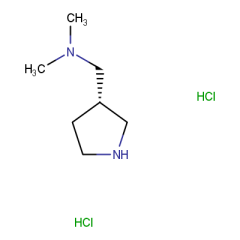 dimethyl({[(3S)-pyrrolidin-3-yl]methyl})amine dihydrochloride