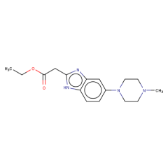ethyl 2-(5-(4-methylpiperazin-1-yl)-1H-benzo[d]imidazol-2-yl)acetate