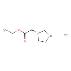 ethyl 2-(pyrrolidin-3-yl)acetate hydrochloride