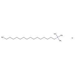 hexadecyltrimethylazanium bromide