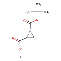 lithium(1+) (2R)-1-[(tert-butoxy)carbonyl]aziridine-2-carboxylate