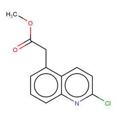 methyl 2-(2-chloroquinolin-5-yl)acetate