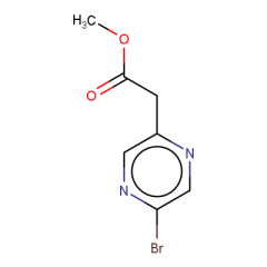 methyl 2-(5-bromopyrazin-2-yl)acetate