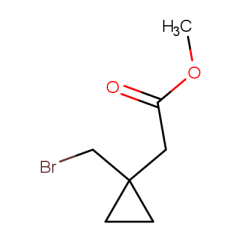methyl 2-[1-(bromomethyl)cyclopropyl]acetate