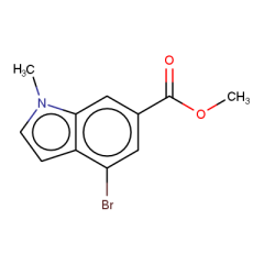 methyl 4-bromo-1-methyl-1H-indole-6-carboxylate