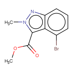 methyl 4-bromo-2-methyl-2H-indazole-3-carboxylate