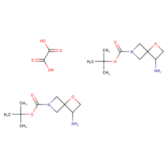 tert-butyl 3-amino-1-oxa-6-azaspiro[3.3]heptane-6-carboxylate hemioxalate